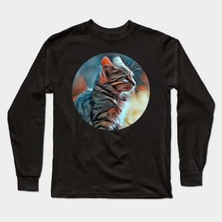 Caring floppy cat Long Sleeve T-Shirt